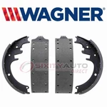 Wagner Rear Drum Brake Shoe For 1987-1991 Gmc R3500 Braking Stopping Wheel Vm. Fixed Price $160.75.