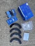 Mercedes Parking Brake Shoe Set, Ate 230 420 0320. Fixed Price $45.00.