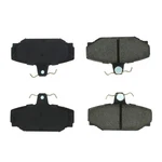 Centric Rear Disc Brake Pad Set For 1988-1990 Volvo 740 Direct Fit. Fixed Price $27.94.