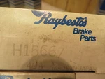 Brake Hardware Kit Raybestos Nos # H15667. Fixed Price $9.88.