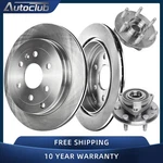 Rear Brake Disc Rotor And Wheel Hub Bearing Kit For 2009 - 2017 Chevy Traverse. Fixed Price $180.97.