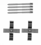 Accessory Kit For Disc Brake Pad Hella 8DZ 355 204-281 Fits Bmw Series. Fixed Price $20.11.