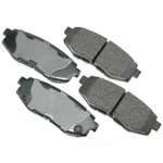 Disc Brake Pad Set-natural Akebono ACT1124. Fixed Price $58.54.