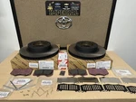 2003-2009 Toyota 4RUNNER Genuine Oem Front Brake Rotors Pad Kit Shims & Pins 17". Fixed Price $360.00.