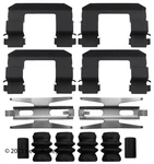 Beck Arnley Disc Brake Hardware Kit For 2002-2005 Hyundai Elantra 084-1789. Fixed Price $35.55.
