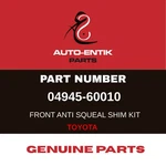 04945-60010 Genuine Parts For Toyota Shim Kit. Fixed Price $96.15.
