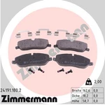 Zimmermann Brake Pad Set, Disc 24191.180.2. Fixed Price $76.76.