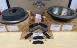 Oem 2007-2017 Toyota Tundra & 2008-17 Sequoia Rear Brake Rotors Tcmc Pads Shims. Fixed Price $345.00.