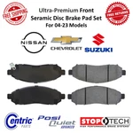 Stoptech Posi Quiet Front Ceramic Disc Brake Pad Set For Nissan & Suzuki Chevy. Fixed Price $72.19.