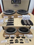2020-2026 Toyota Highlander Oem Genuine Front & Rear Brake Rotors Pads Shims. Fixed Price $735.00.