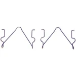 Disc Brake Caliper Support Spring-r-line Raybestos H15418. Fixed Price $10.07.