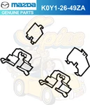 Genuine Oem Mazda K0Y1-26-49ZA Rear Brake Pad Retainer Kit 2013-2015 CX-5. Fixed Price $42.98.