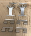 Nos Beck/arnley Disc Brake Hardware Kit Fits 88-01 Acura Hon Part #084-1257.. Fixed Price $20.00.