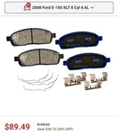 Genuine Motorcraft Disc Brake Pad Set BRSD-1083. Fixed Price $50.00.