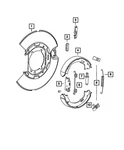 Genuine Mopar Lower Shoe Return Spring 4762116. Fixed Price $6.19.