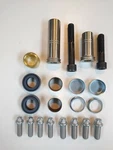 2EA(PAIR) Of Meritor Elsa 195, 225 Caliper Repair Guides Seals Kit W/ Oval. Fixed Price $45.00.