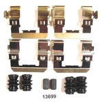Disc Brake Hardware KIT-2.5I Better 13699K. Fixed Price $25.82.