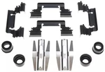 Genuine Rear Disc Brake Caliper Hardware Kit With Clips And Bushings 18K1037X. Fixed Price $13.82.