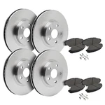 Front & Rear Brake Rotors + Ceramic Pads For 2016-2020 2021 Chevy Malibu. Fixed Price $211.07.