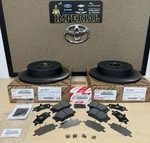 2006-2018 RAV4 New Rear Genuine Toyota Brake Kit Oem Rotors Tcmc Pads And Shims. Fixed Price $245.00.