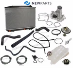 For Mercedes W126 420SEL Radiator Water Pump Thermostat Expansion Tank&hoses-kit. Fixed Price $436.95.