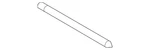 Genuine Audi Disc Brake Pad Pin 80A-615-145-A. Fixed Price $15.67.