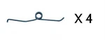 Drum Brake Adjusting Lever Return Spring-rear Better 2140K. Fixed Price $30.99.