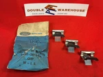 Nos Oem Ford D5MZ-2B164-A Rear Disc Brake Anti Rattle Clip Lot Of Three (3). Fixed Price $14.99.