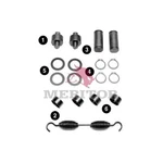 Meritor R509408 Drum Brake Hardware Kit Drive Axle, 18 In. Diameter. Fixed Price $49.36.