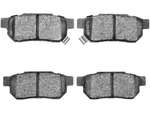 Dynamic Friction 91ZV88D Rear Brake Pad Set Fits 1990-1991 Honda Crx Si. Fixed Price $48.73.