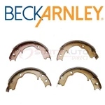 Beck Arnley Rear Parking Brake Shoe 1998-2008 Subaru Forester 2.5L H4 Gd. Fixed Price $63.03.