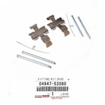 Genuine Toyota Front Disc Fitting Kit For Yaris Gr G16EGTS 0494752080. Fixed Price $72.59.