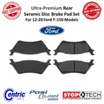 Stoptech Centric Posi-quiet Rear Ceramic Disc Brake Pad Set 12-20 Ford F-150. Fixed Price $77.04.
