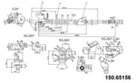 Centric Brake Hydraulic Hose For Expedition, Navigator 150.65156. Fixed Price $38.11.