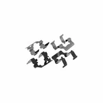 Disc Brake Hardware Kit-fi Carlson P334. Fixed Price $21.53.