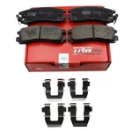 Trw Pro Rear Ceramic Slotted Brake Pads Set For Buick Chevy Oldsmobile Pontiac. Fixed Price $32.95.