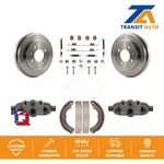 Rear Brake Drum Shoes Spring And Cylinders Kit For Mitsubishi Lancer K8N-100701. Fixed Price $105.11.