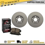 Front Centric Oe Brake Pads And Rotors Kit For 1999-2006 Volvo S80. Fixed Price $173.73.