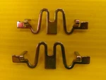 Genuine Mopar Oem 5086168AA (2) Front Disc Brake Anti-rattle Clips Nos!. Fixed Price $11.73.