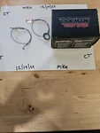 Dorman HW2107 Drum Brake Self Adjuster Cable Box Of. Fixed Price $10.80.