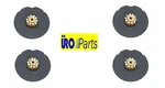 Set Brake Pad Damper 30MM Rear For Porsche 911 928 944 968 1989-2012- Uro. Fixed Price $64.49.