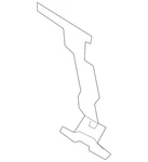 Genuine Audi Retainer Spring 4KE-615-269. Fixed Price $41.99.