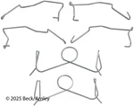 Disc Brake Hardware Kit Beck/arnley 084-1919. Fixed Price $12.62.