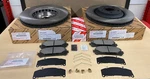 Oem 2011-2020 Toyota Sienna Front Brake Kit Rotors, Tcmc Pads & Shims. Fixed Price $289.99.