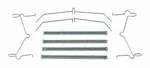 Frt Disc Brake Hwd Kit Carlson 13600. Fixed Price $14.11.