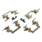 For Honda Civic 1990-1993 Acdelco 18K1358X Gold Rear Disc Brake Hardware Kit. Fixed Price $11.74.