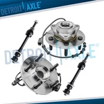 Front Wheel Bearing & Hub + Sway Bars For 2002-2005 Dodge Ram 1500 Lug 2WD. Fixed Price $143.54.