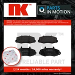 Brake Pads Set Front 222521 Nk 1074971 1134158 1301589 5028763 6197738 Quality. Fixed Price $31.42.