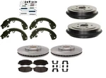 Toyota Matrix Pont Vibe Brake Drum Shoe Adjuster & Spring Kit 2003-2008 Only Fwd. Fixed Price $208.95.