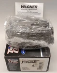 Wagner PD540A Thermoquiet Rear Ceramic Disc Brake Pad Set 105.05400. Fixed Price $24.50.